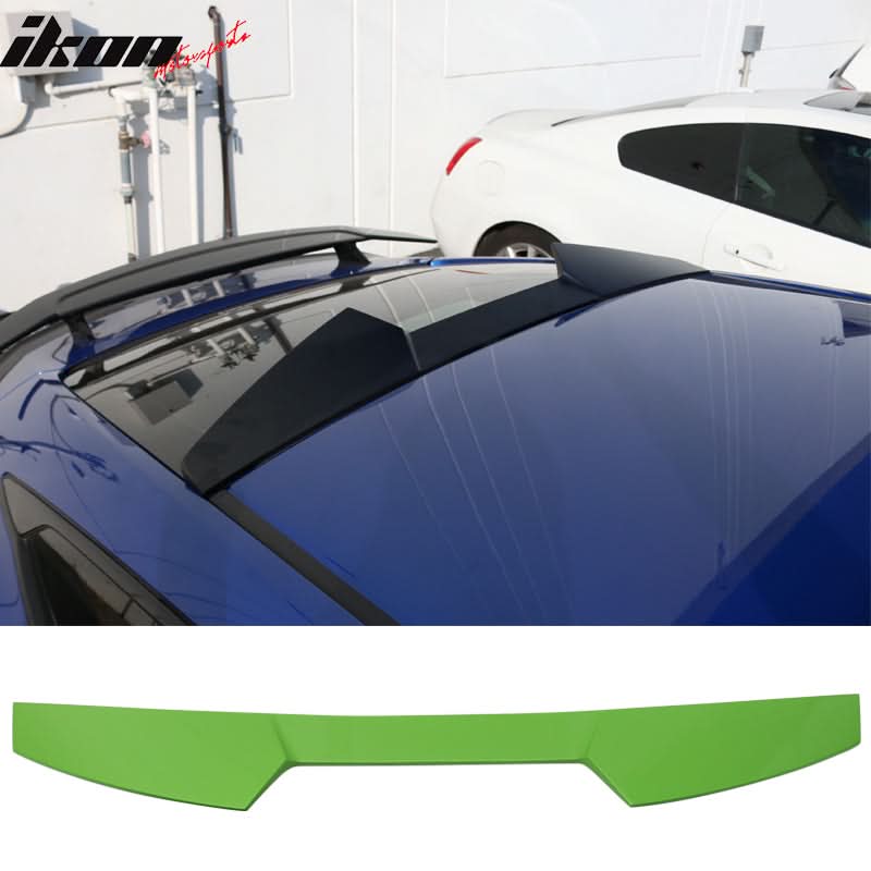 2016-2020 Honda Civic Coupe V Style Roof Spoiler Wing ABS
