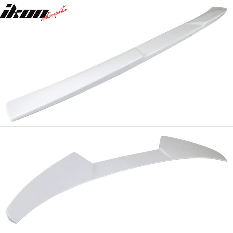 2016-2021 Honda Civic Sedan V Style Painted #NH788P White Roof Spoiler