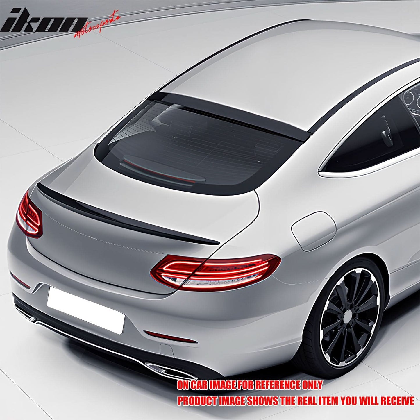 15-21 Benz W205 C-Class Coupe Roof Spoiler OE Style Carbon Fiber Wing