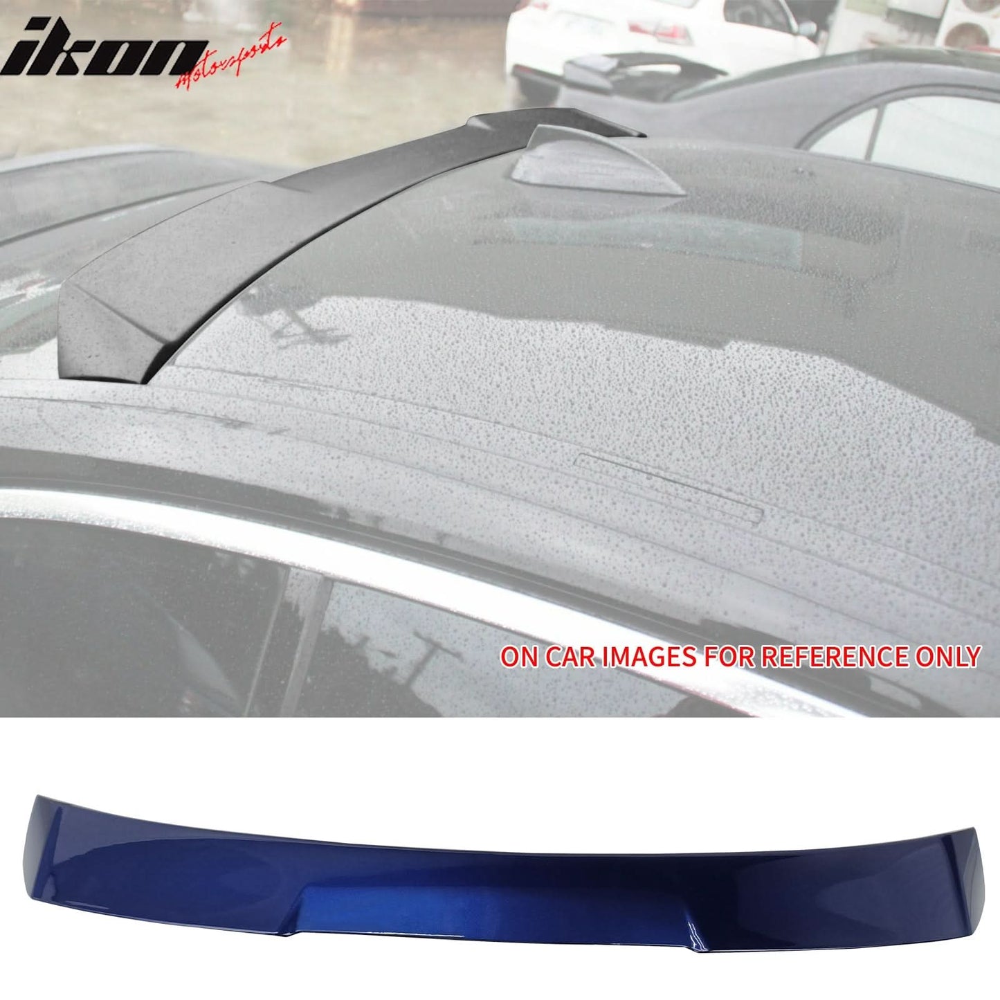 2017-2023 BMW 5 Series G30 Sedan V Style Rear Roof Spoiler Wing ABS