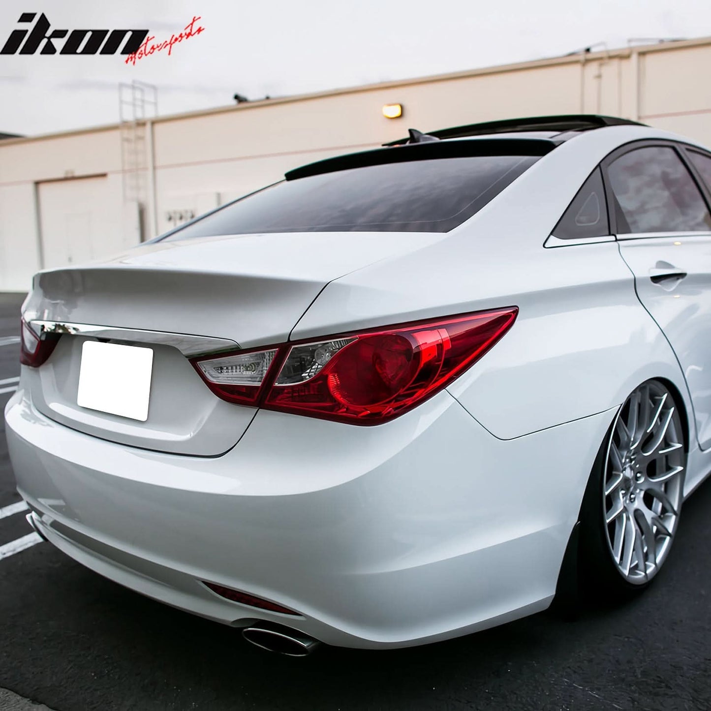 2011-2014 Hyundai YF Sonata OE Style #EB Ebony Black Roof Spoiler ABS