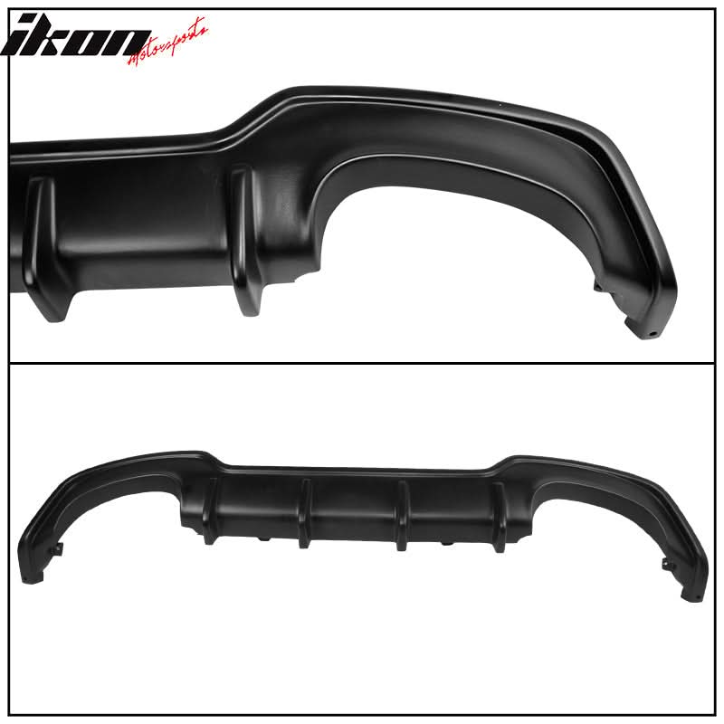 2019-2022 Toyota Corolla 5Dr Rear Diffuser Splitter Dual Muffler Tip