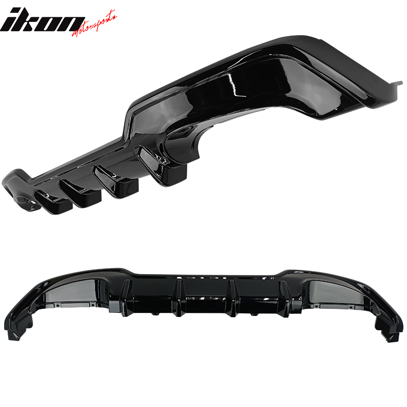 2019-2022 Toyota Corolla 5DR Rear Lip Diffuser Aprons Muffler Tip ABS