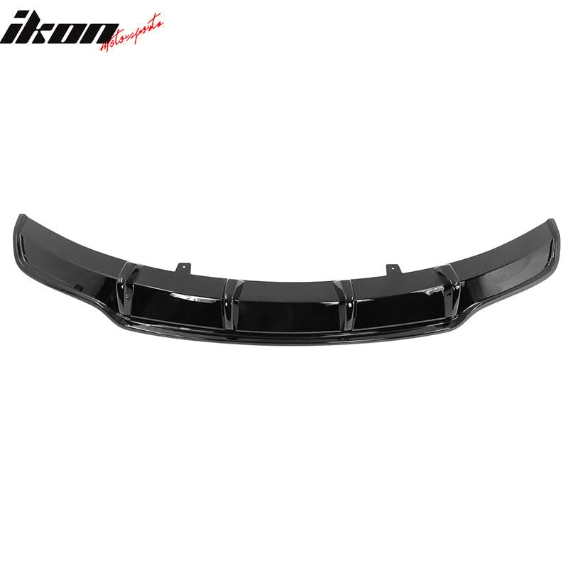 2017-2023 Tesla Model 3 Rear Bumper Diffuser V Style #PBSB Black
