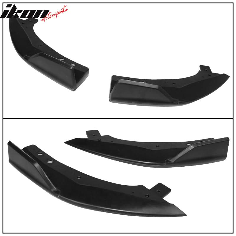 2019-2022 Toyota Corolla E210 Hatchback Matte Rear Splitter 2PC