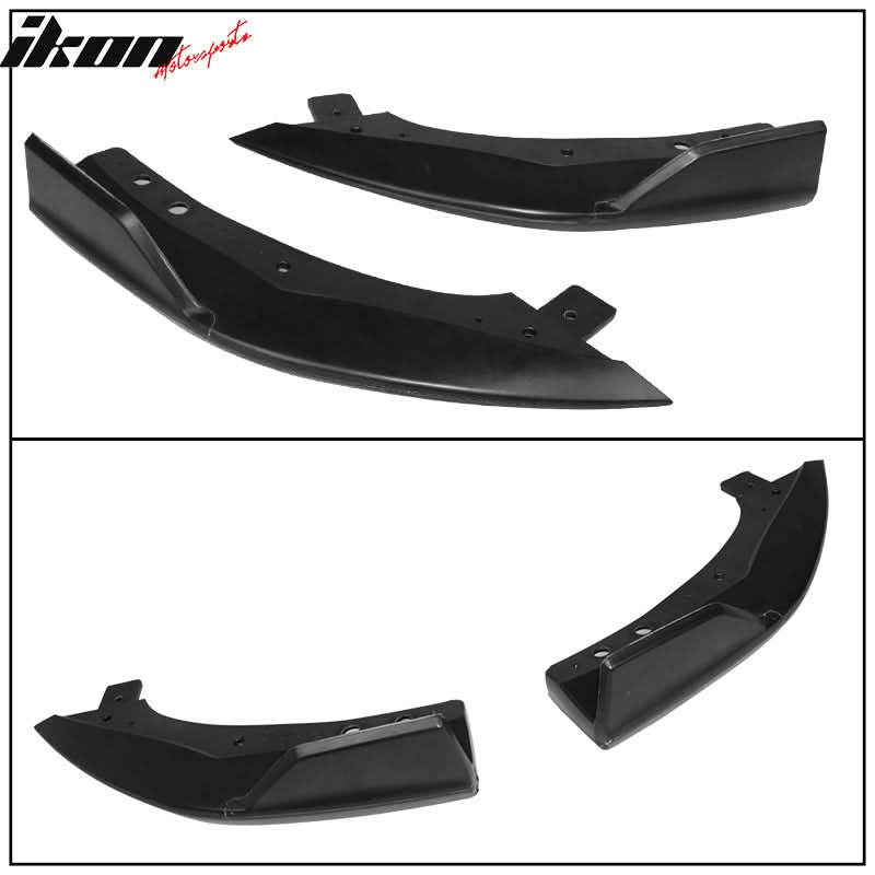 2019-2022 Toyota Corolla E210 Hatchback Matte Rear Splitter 2PC