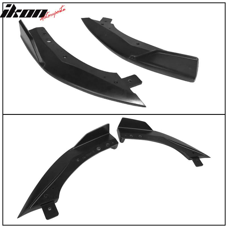2019-2022 Toyota Corolla E210 Hatchback Matte Rear Splitter 2PC