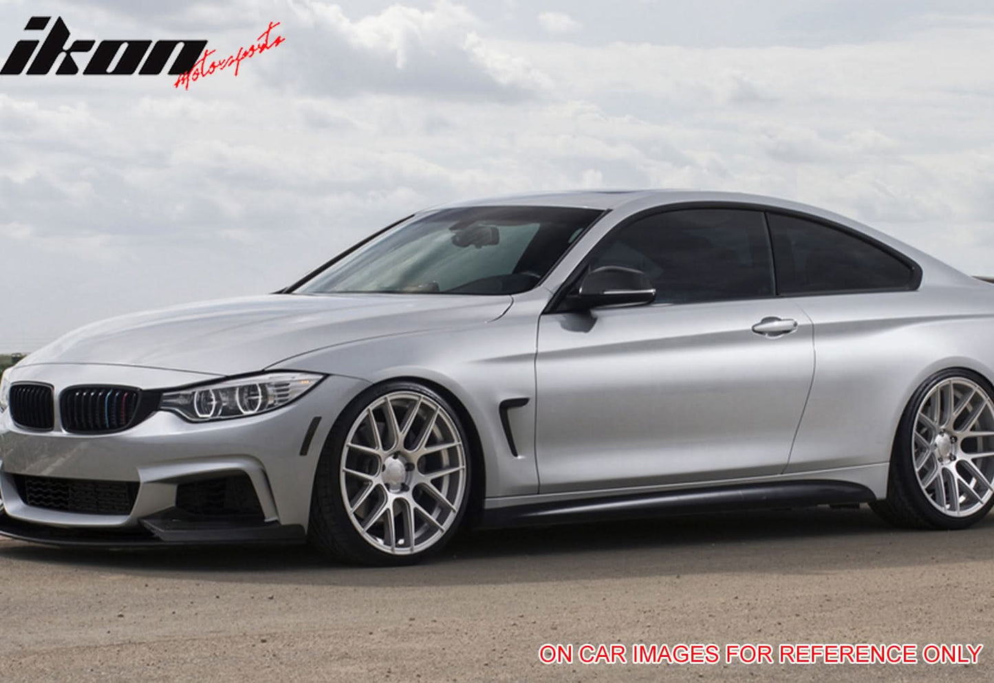 2014-2016 BMW 4-Series F32 F33 F36 Matte Black Side Fender Air Vent