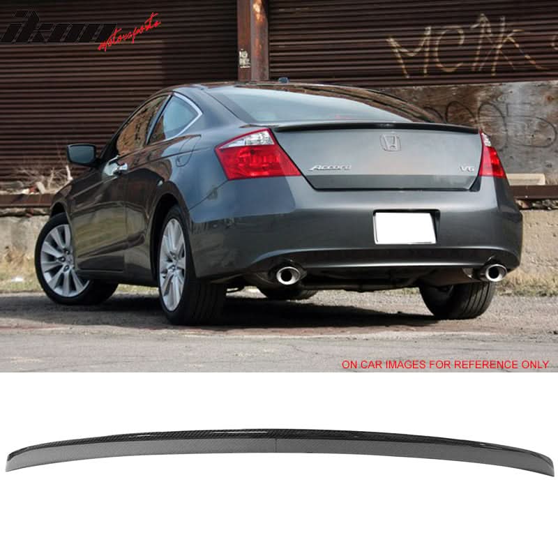 2008-2012 Honda Accord Coupe 2Door CF Carbon Fiber Trunk Spoiler Wing