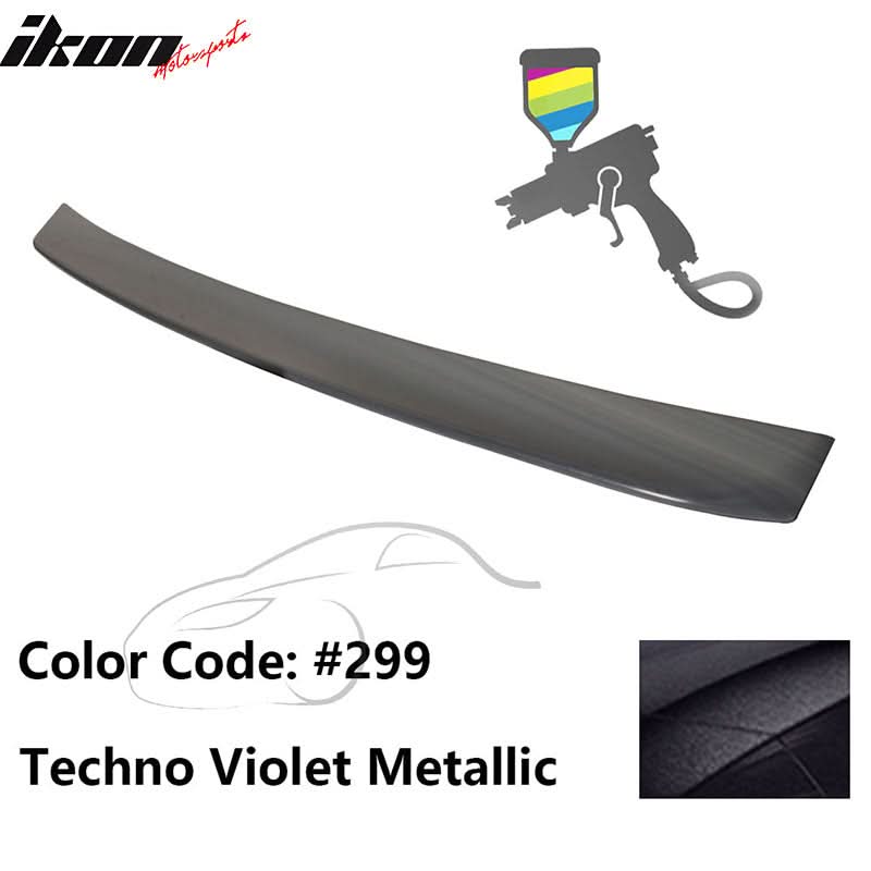 2000-2006 BMW E53 X5 SUV Euro Style Black Rear Roof Window Spoiler ABS