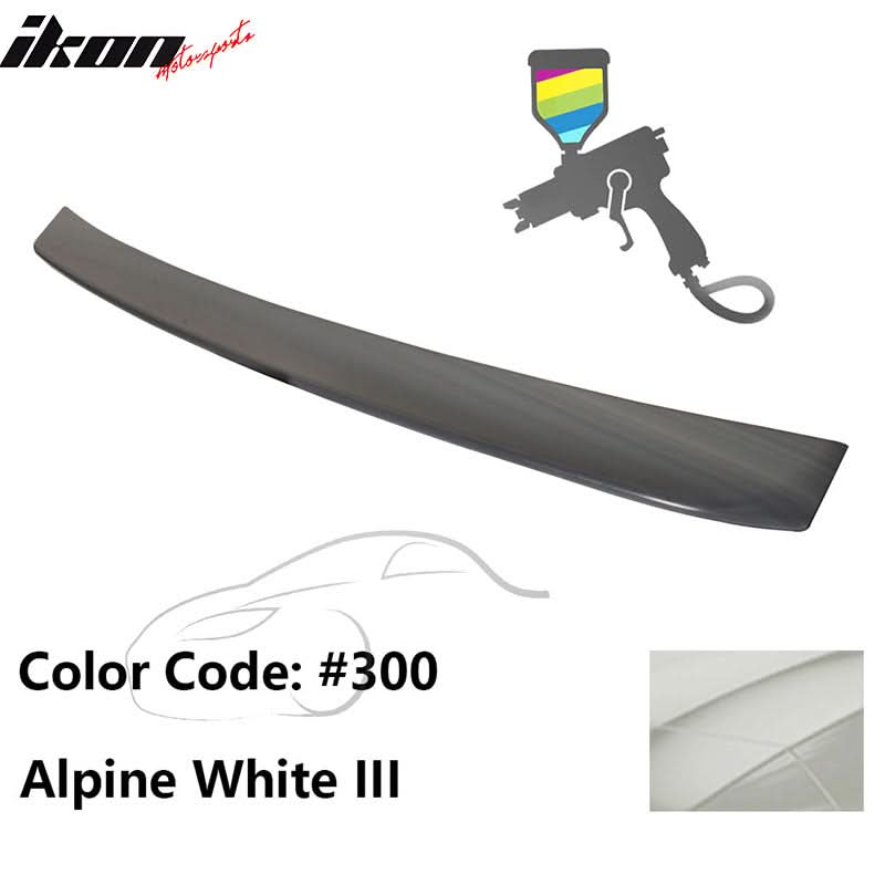 2000-2006 BMW E53 X5 SUV Euro Style Black Rear Roof Window Spoiler ABS