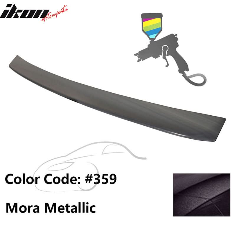 2000-2006 BMW E53 X5 SUV Euro Style Black Rear Roof Window Spoiler ABS