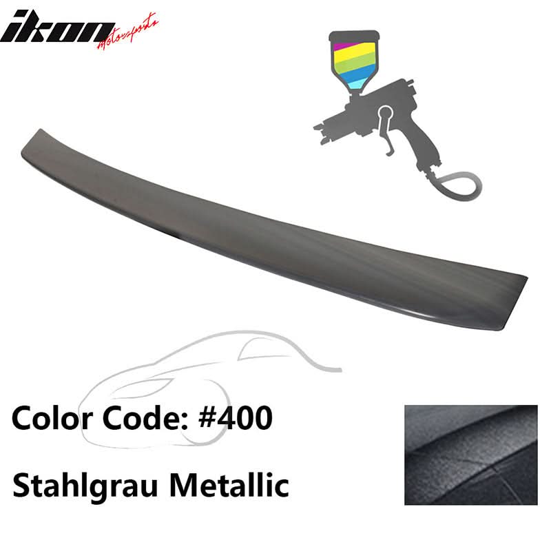 2000-2006 BMW E53 X5 SUV Euro Style Black Rear Roof Window Spoiler ABS