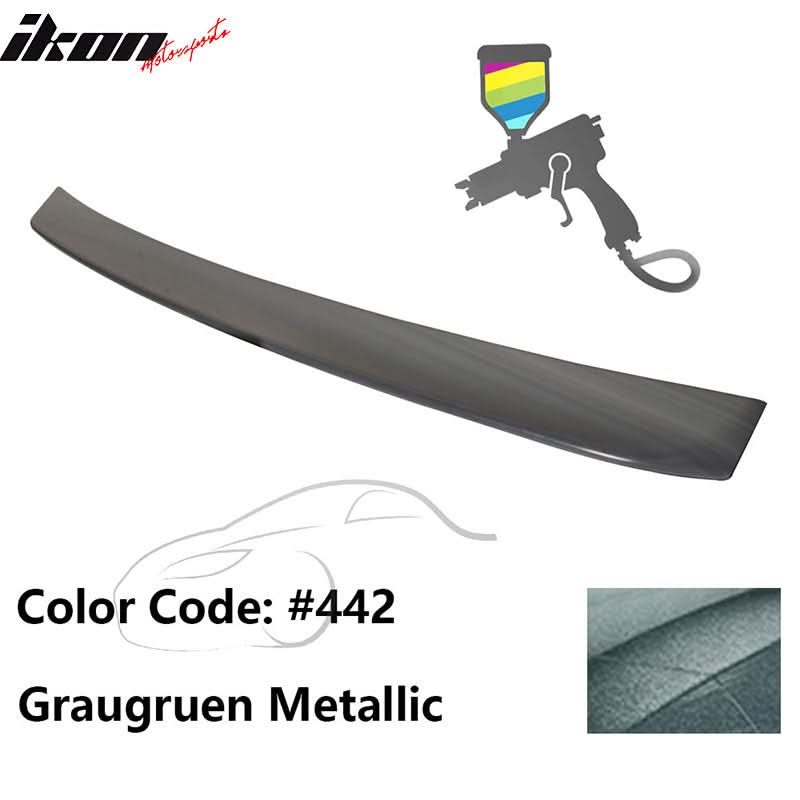 2000-2006 BMW E53 X5 SUV Euro Style Black Rear Roof Window Spoiler ABS