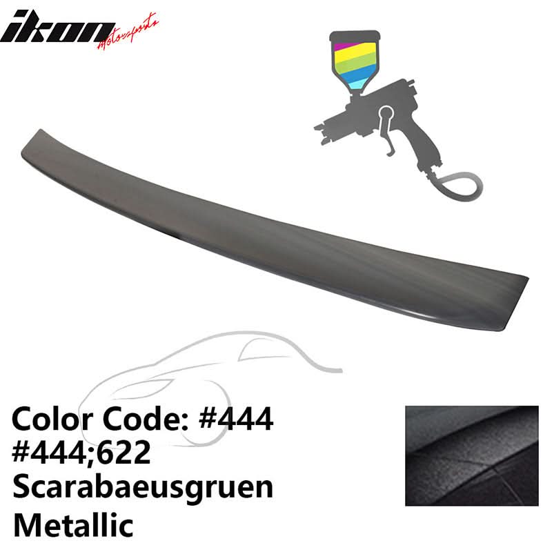 2000-2006 BMW E53 X5 SUV Euro Style Black Rear Roof Window Spoiler ABS