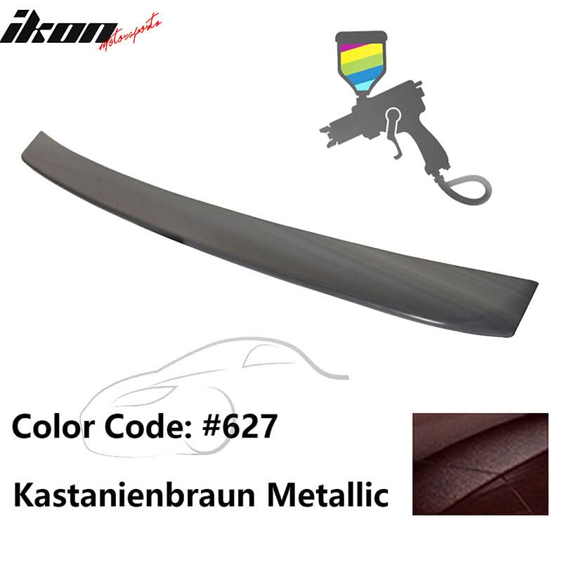 2000-2006 BMW E53 X5 SUV Euro Style Black Rear Roof Window Spoiler ABS
