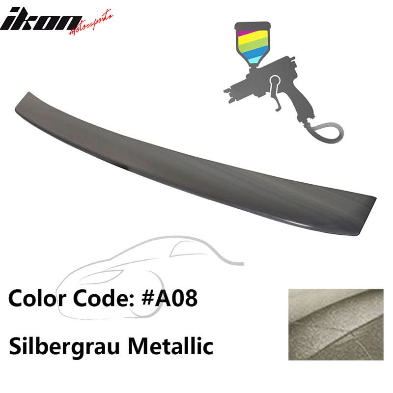 2000-2006 BMW E53 X5 SUV Euro Style Black Rear Roof Window Spoiler ABS