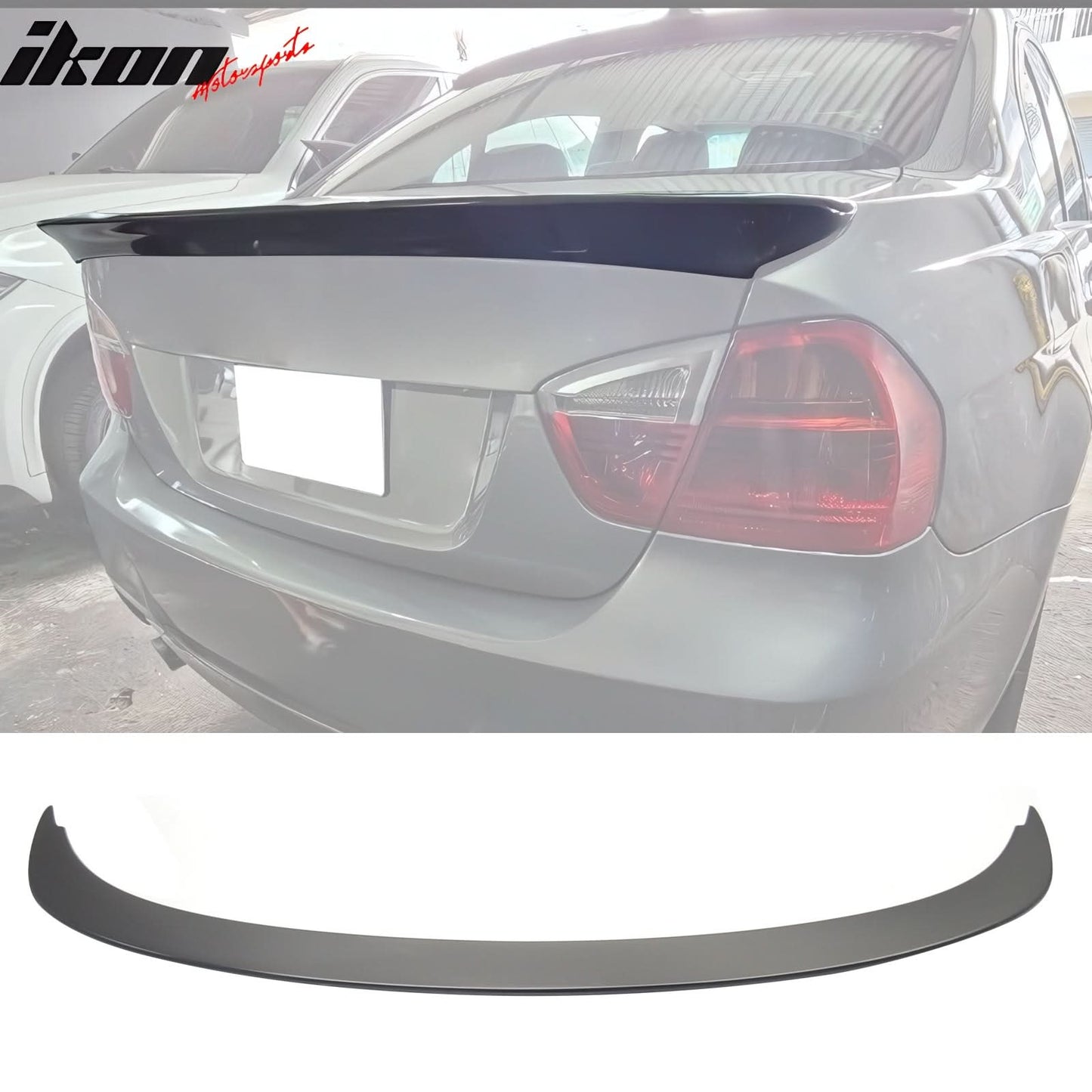 2006-2011 BMW 3-Series E90 Sedan AC Style Unpainted Trunk Spoiler ABS