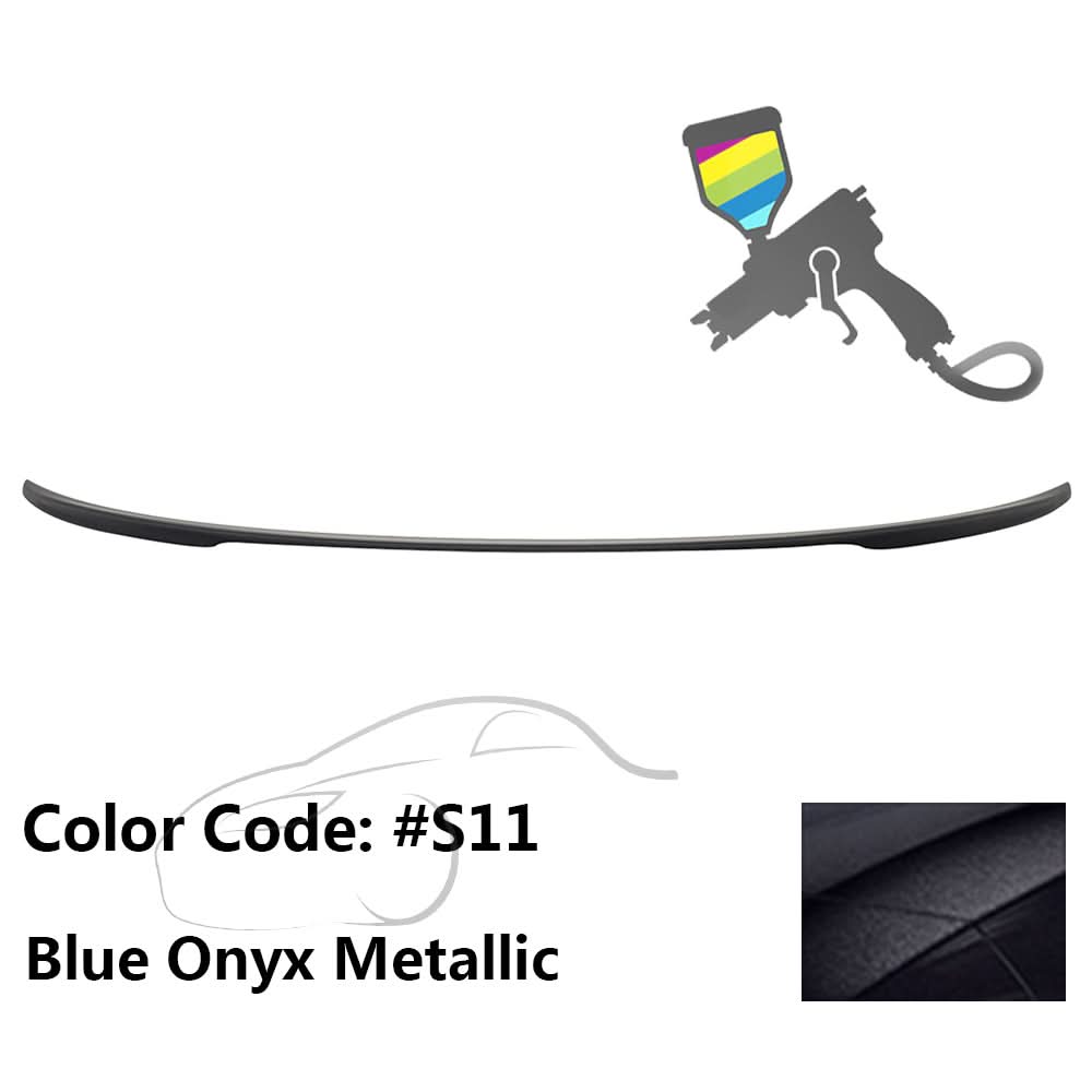 2011-2016 BMW 5 Series F10 4Dr Sedan P Style Trunk Spoiler Wing ABS