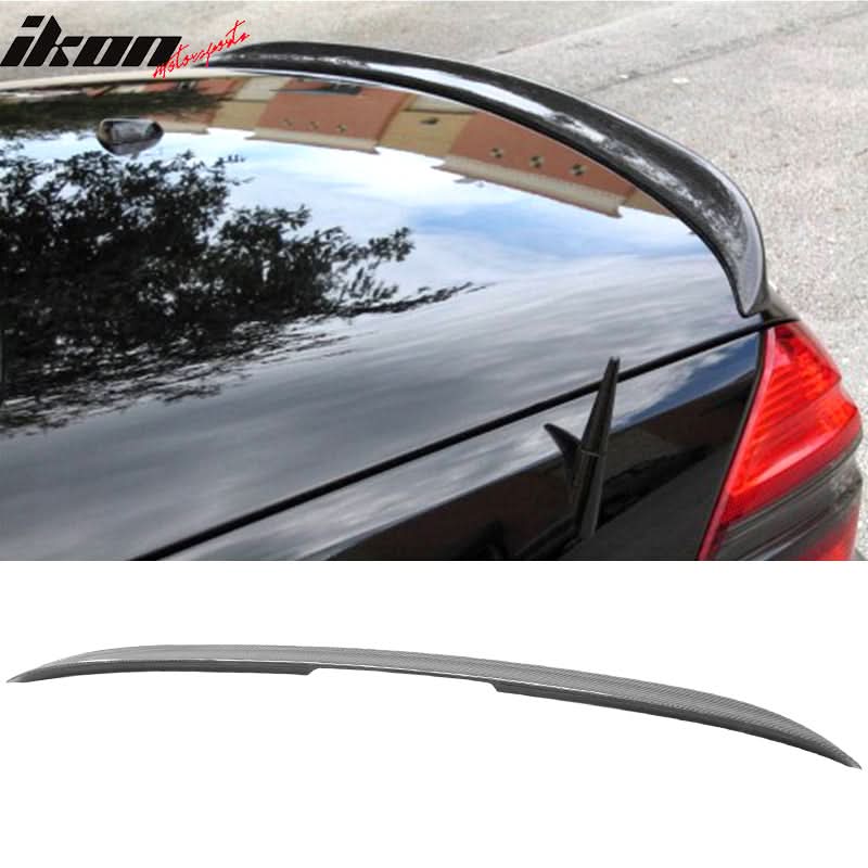 2003-2011 Benz SL Class R230 AMG Carbon Fiber CF Trunk Spoiler Wing