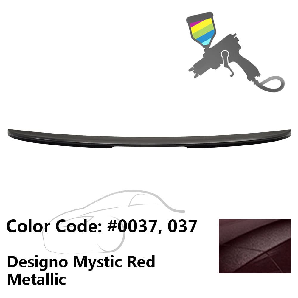 2003-2011 Mercedes Benz SL-Class R230 Rear Trunk Spoiler ABS