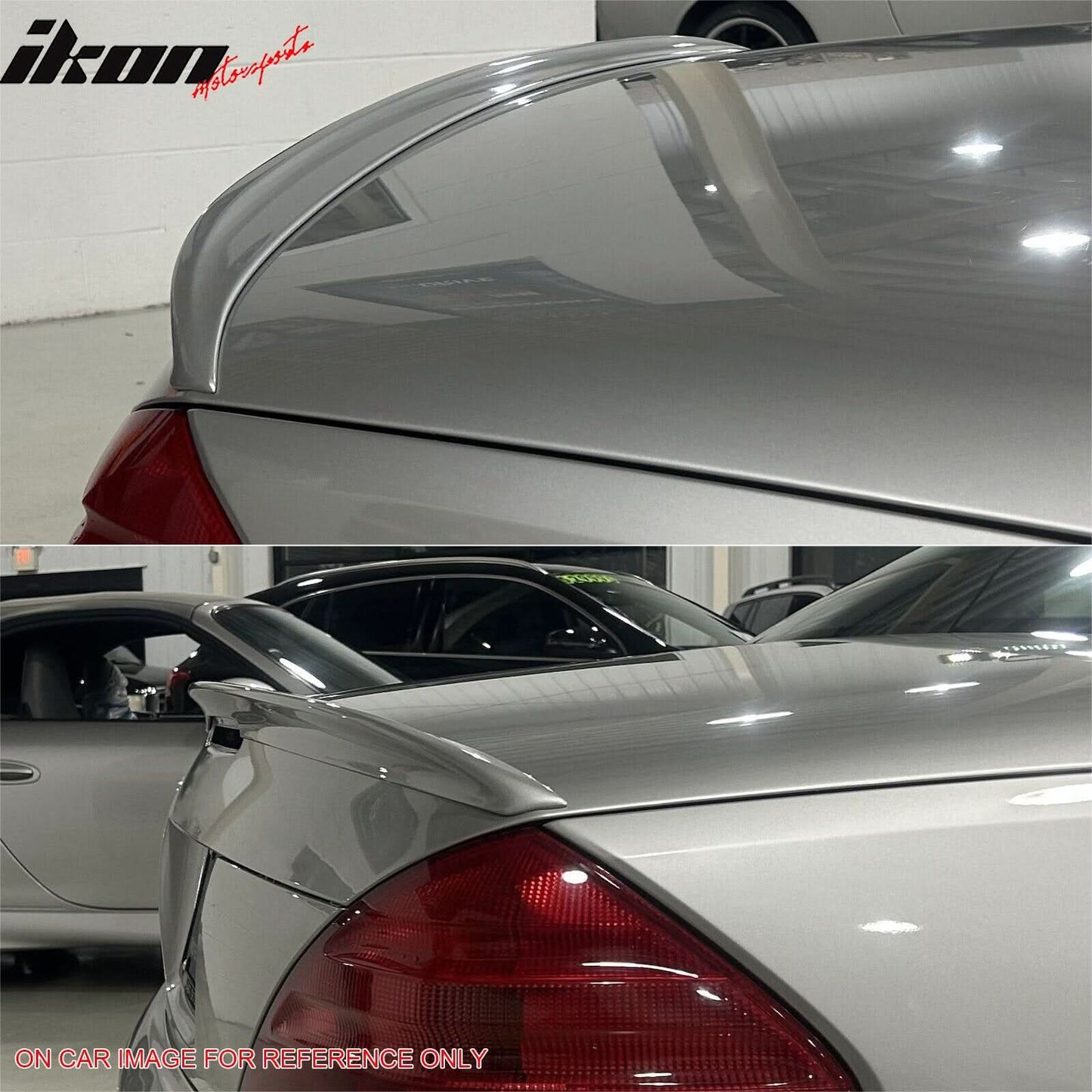 2003-2011 Mercedes Benz SL-Class R230 Rear Trunk Spoiler ABS