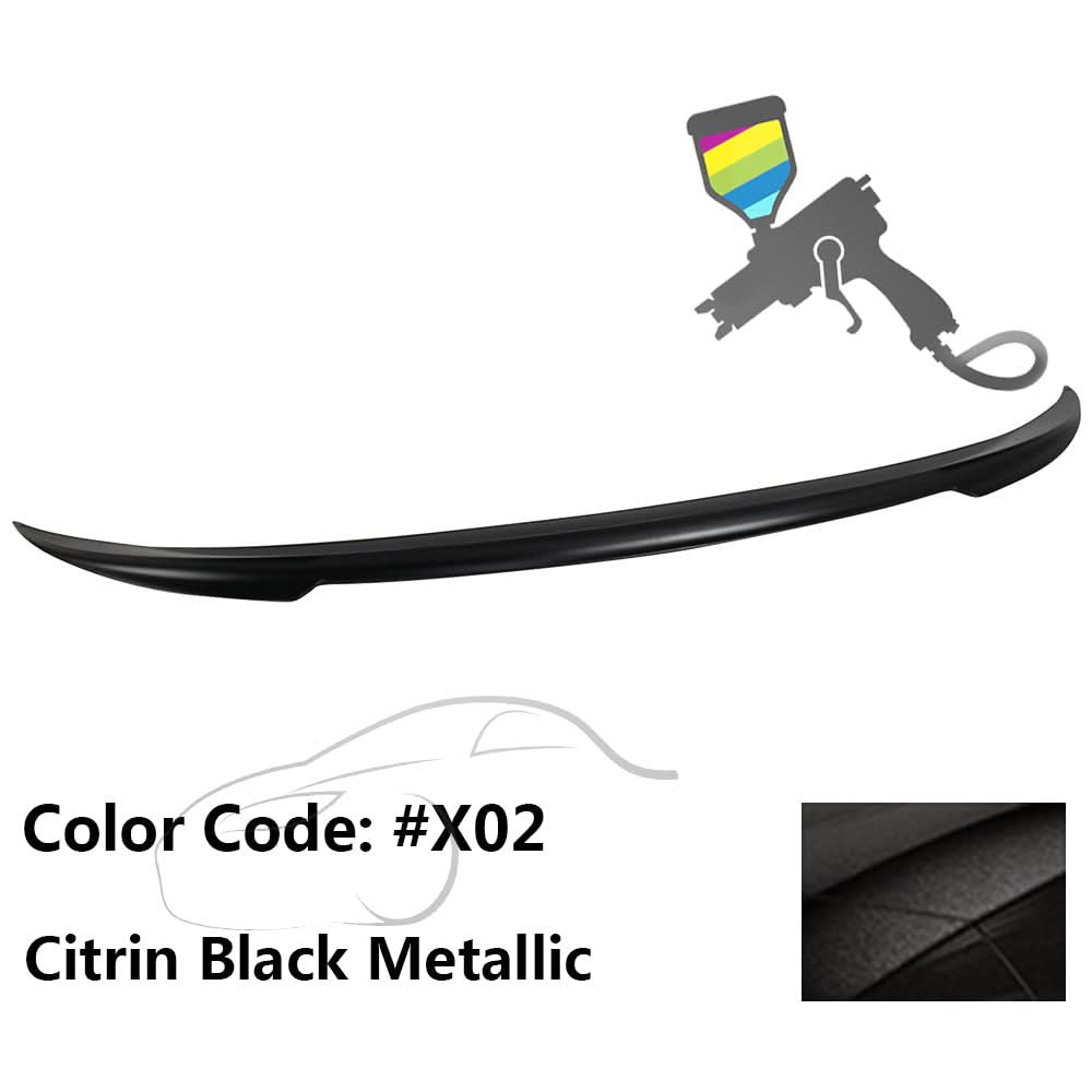 2012-2019 BMW F13 6 Series Coupe V Style Rear Trunk Spoiler Wing ABS