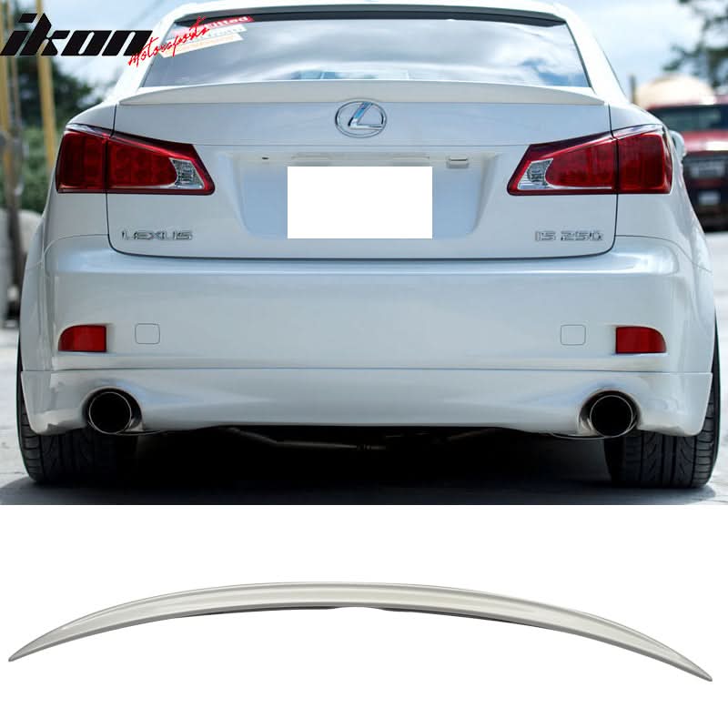 2006-2013 Lexus IS250 IS350 ISF Sedan Saloon Trunk Spoiler Wing ABS