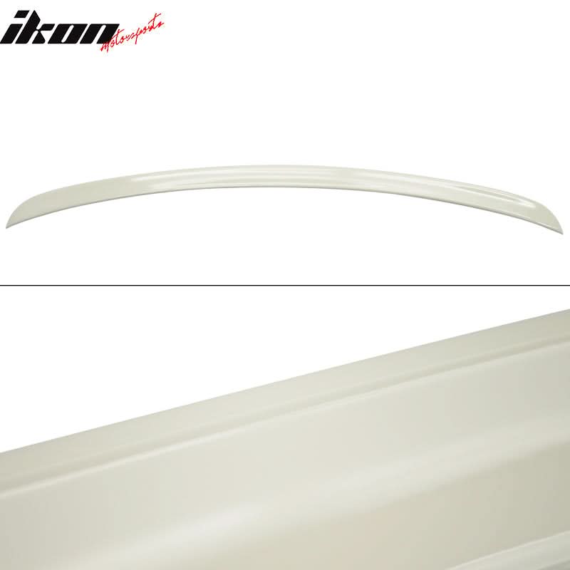 2003-2009 Benz W211 Rear Trunk Spoiler Painted #650 Arctic White