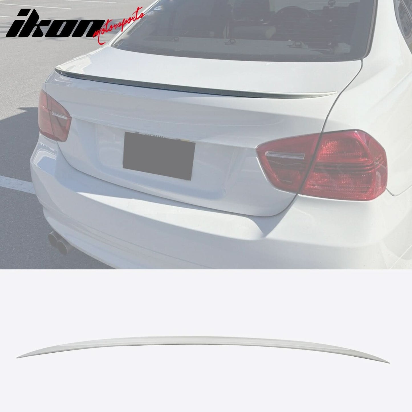 2006-2011 BMW E90 3 Series Sedan M3 Style Rear Trunk Spoiler ABS