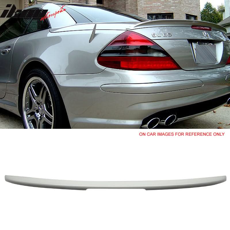 2003-2011 Mercedes Benz SL-Class R230 Rear Trunk Spoiler ABS