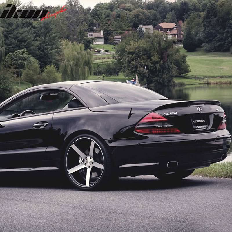 2003-2011 Mercedes Benz SL-Class R230 Rear Trunk Spoiler ABS