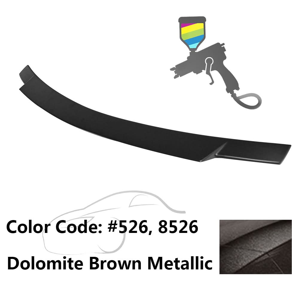 2008-2014 Mercedes Benz C-Class W204 V Style Trunk Spoiler - ABS