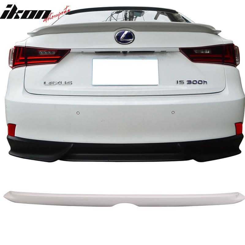 2014-2020 Lexus Sedan IS200t IS250 IS300 IS350 IS300h Trunk Spoiler