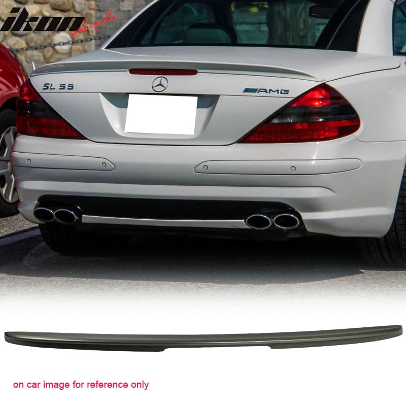 2003-2011 Mercedes Benz SL-Class R230 Rear Trunk Spoiler ABS