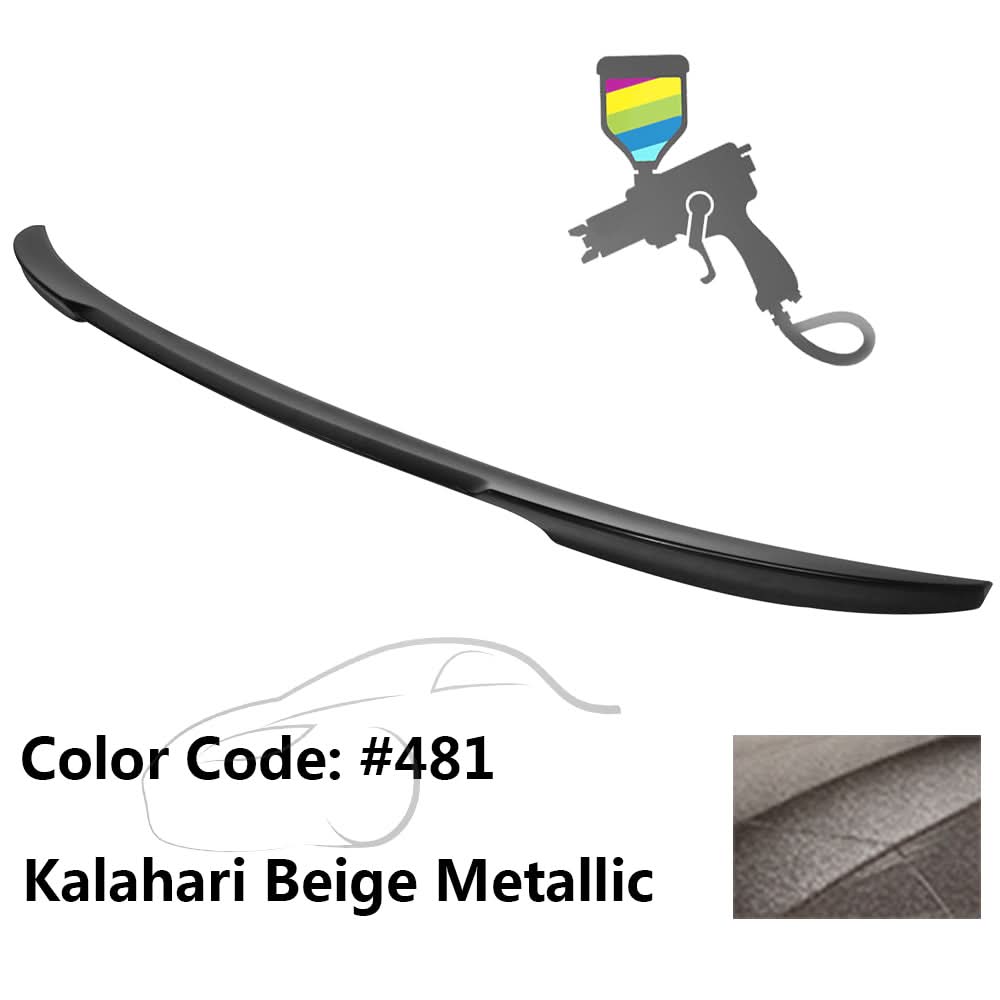 2012-2020 BMW 3 Series F80 M3 F30 4Dr V Style Trunk Spoiler Wing ABS