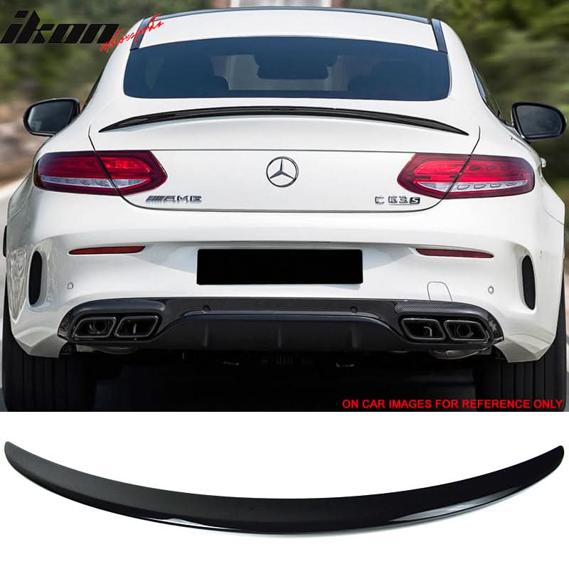 2015-2021 Benz C-Class C205 Coupe AMG Style Trunk Spoiler ABS