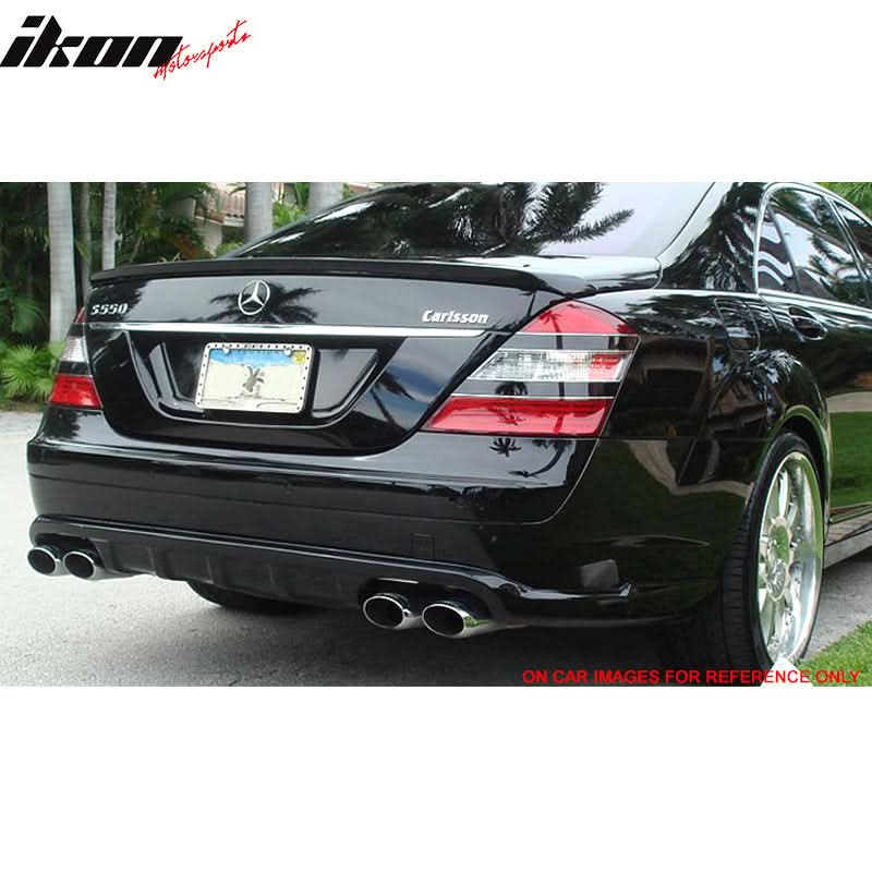 2007-2013 Benz S-Class W221 4Door AMG Style Rear Trunk Spoiler ABS