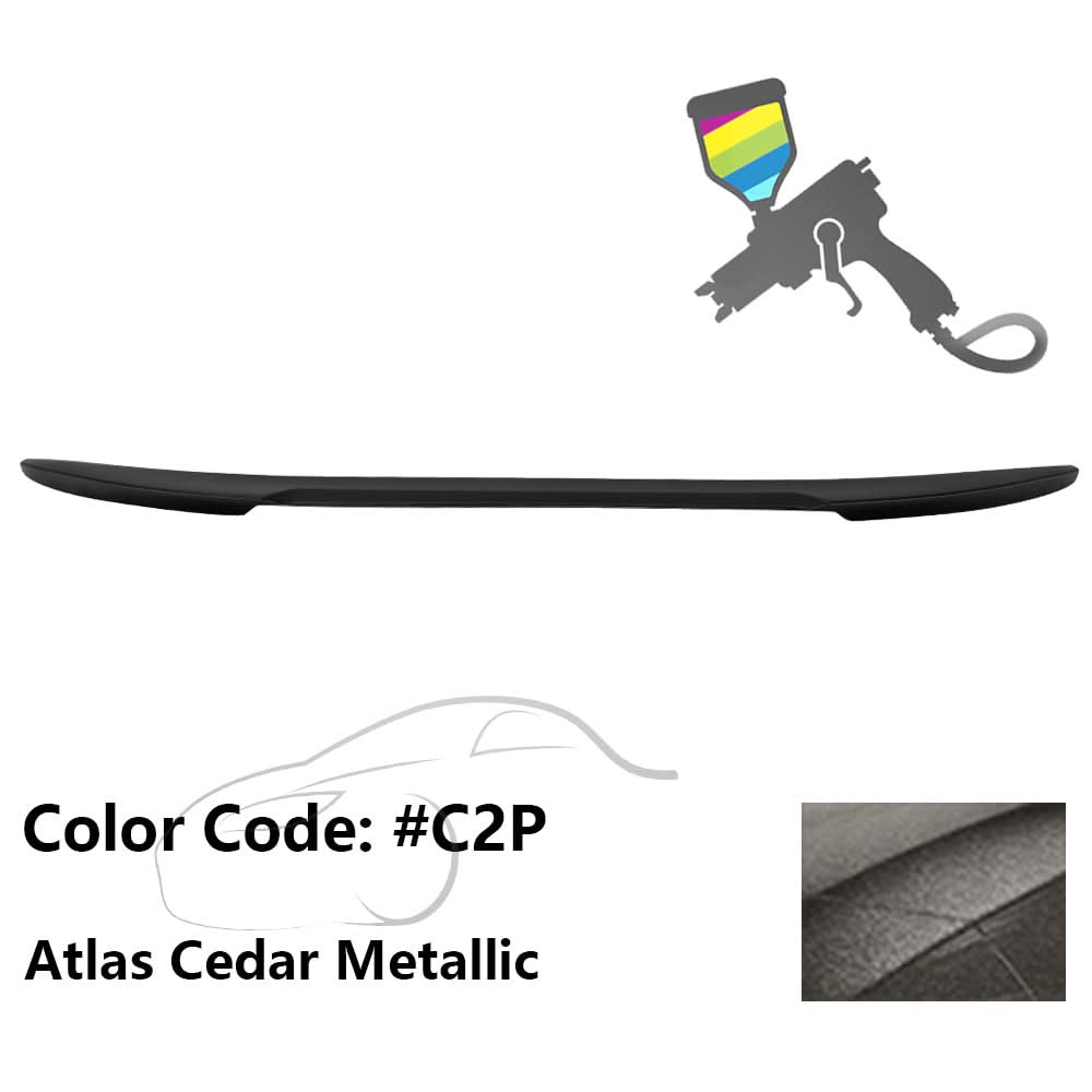 2017-2023 BMW 5 Series 7th G30 4Dr M4 V Style Trunk Spoiler Wing ABS