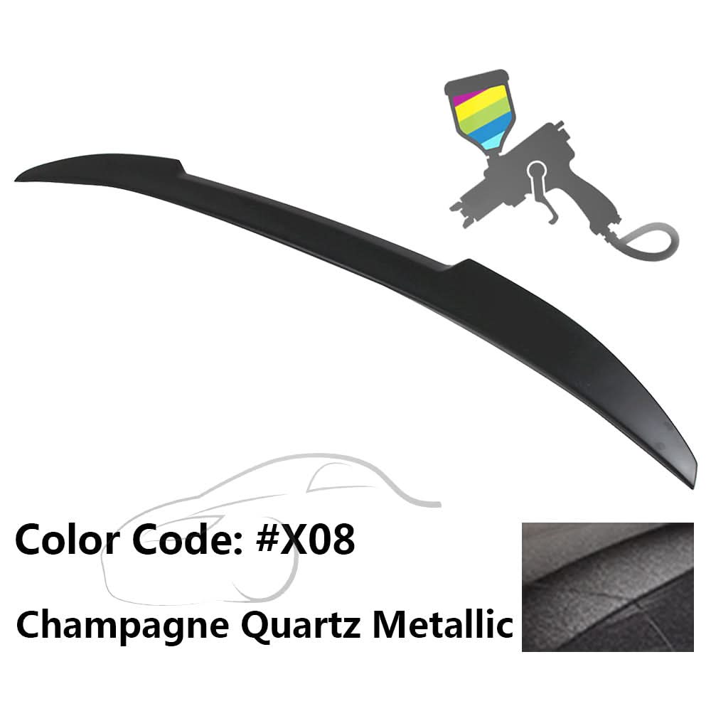 2011-2016 BMW F10 5 Series Sedan M4 Style Trunk Spoiler ABS