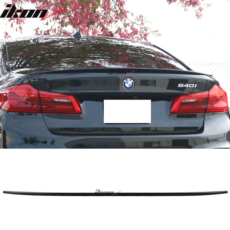 2017-2023 BMW 5 Series G30 Sedan M5 P Style Trunk Spoiler Wing ABS
