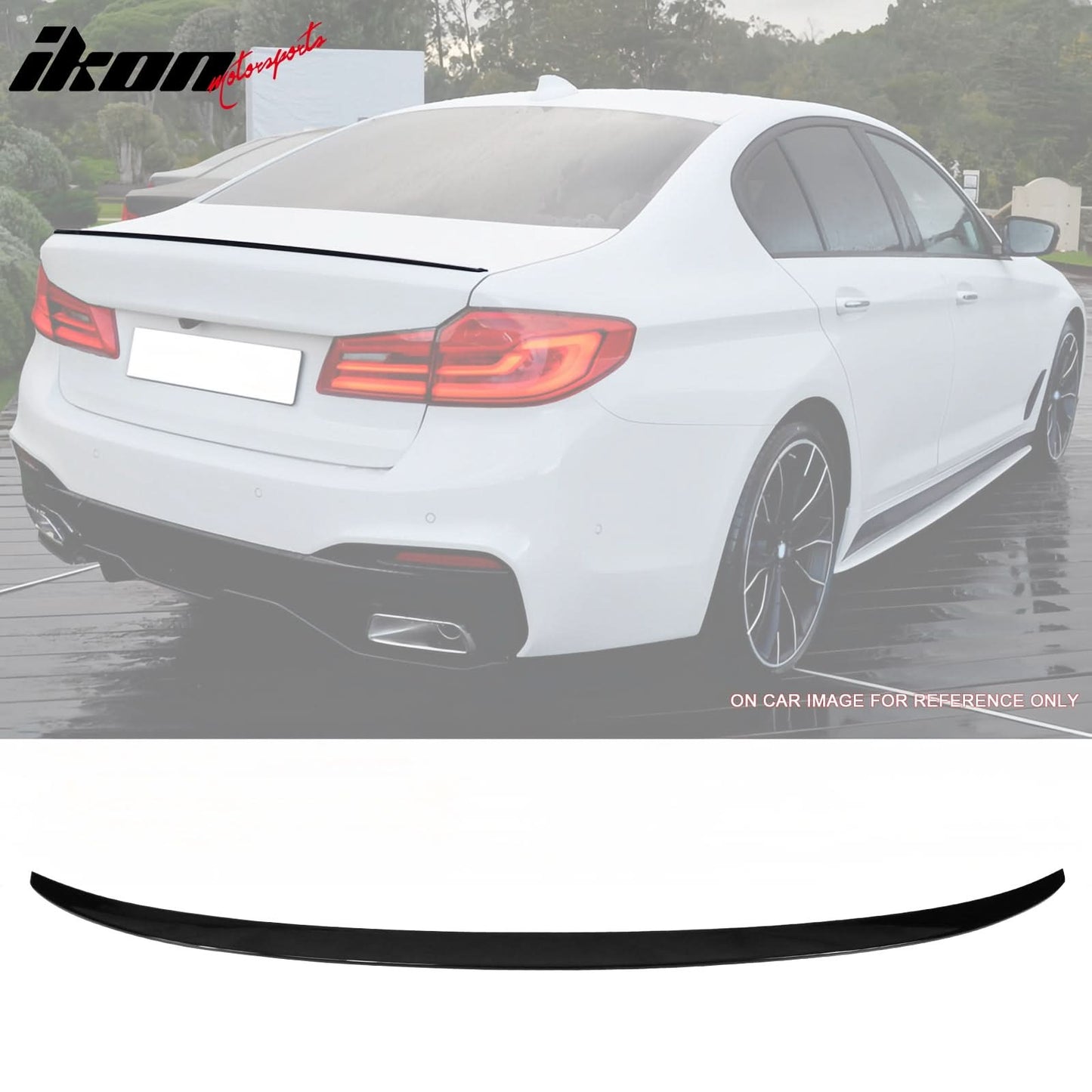 2017-2023 BMW 5 Series G30 M5 Performance Painted #416 Trunk Spoiler