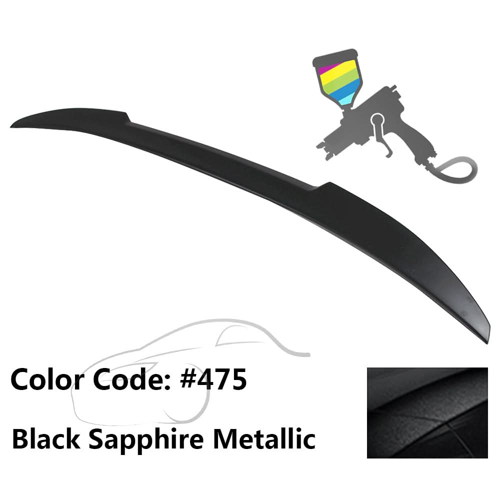 2011-2016 BMW F10 5 Series Sedan M4 Style Trunk Spoiler ABS