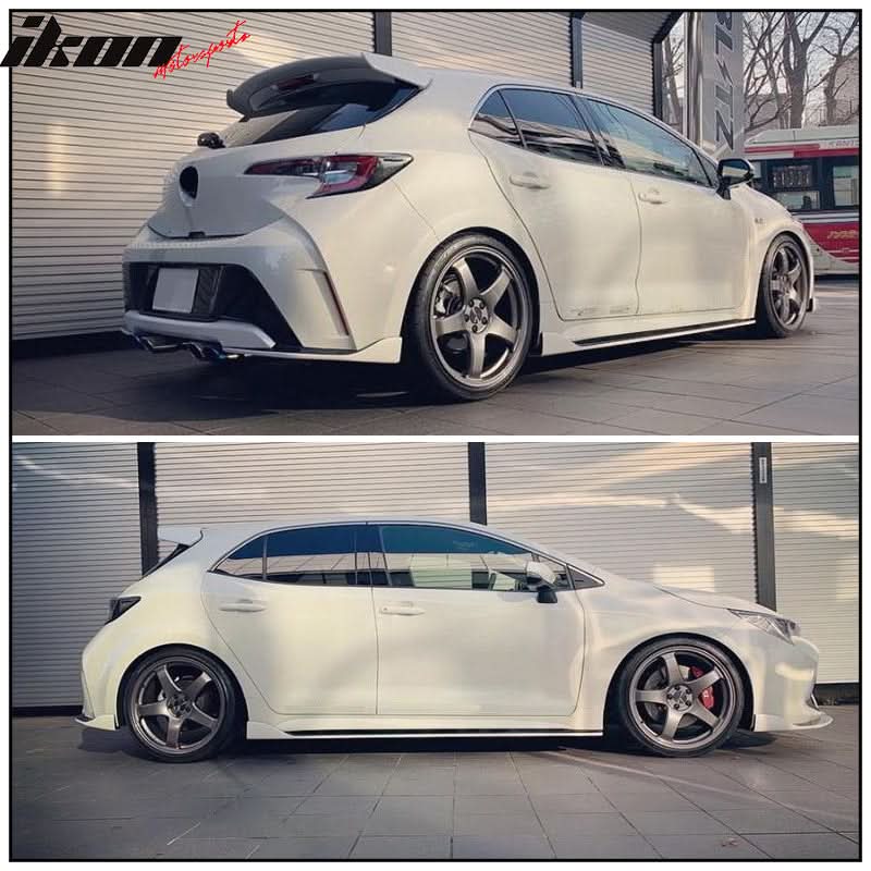 2019-2024 Toyota Corolla Hatchback #218 Black B Style Roof Spoiler