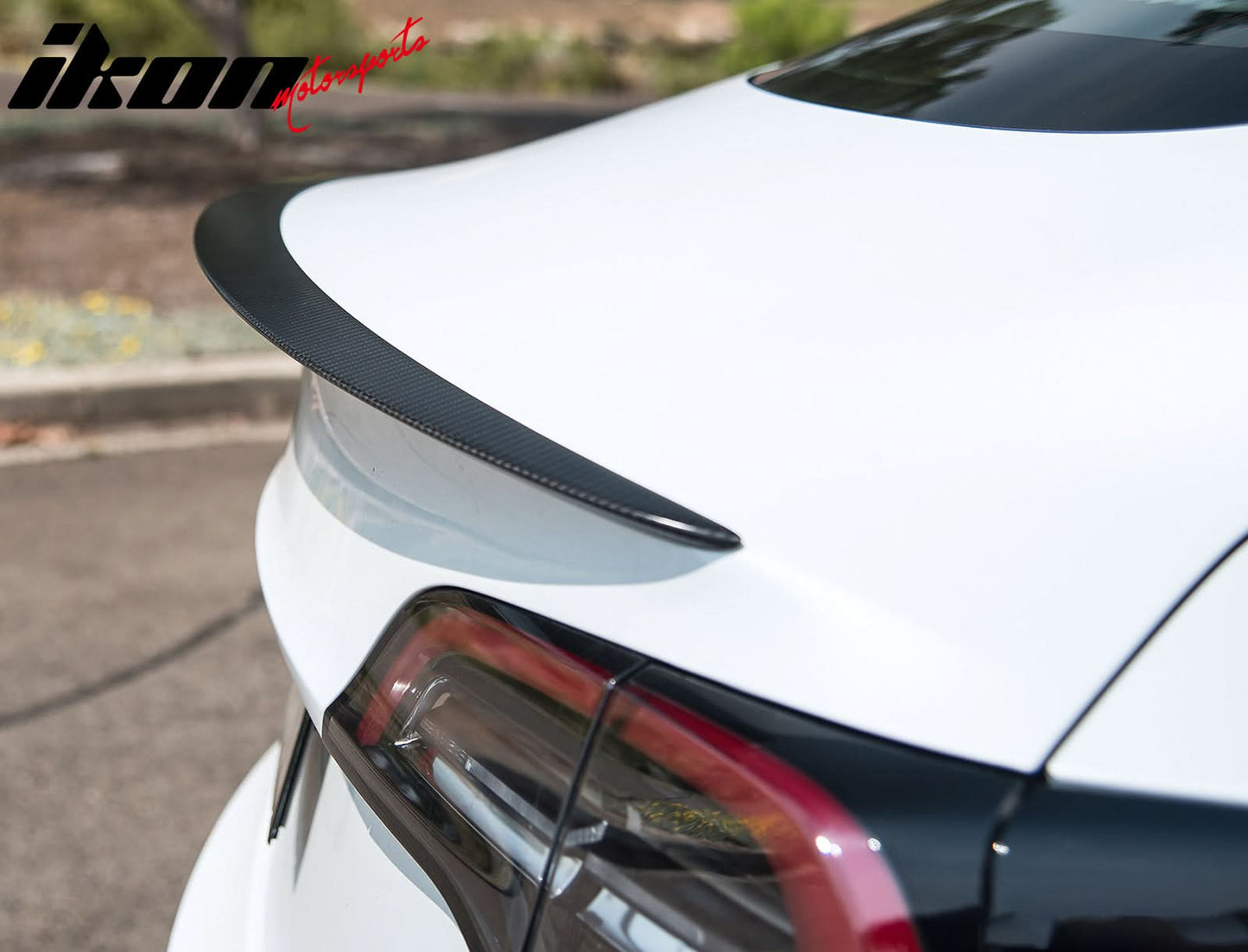 2017-2023 Tesla Model 3 Performance Style Carbon Fiber Trunk Spoiler