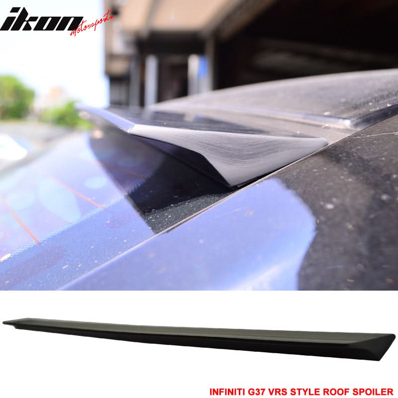 2008-2010 Infiniti G37 2Dr V36 VRS Style Unpainted Roof Spoiler PUF