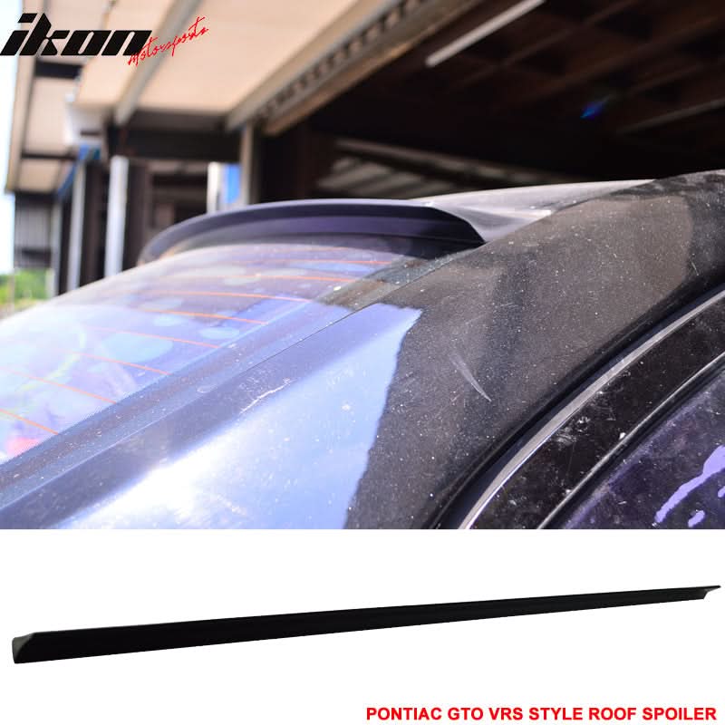 2004-2006 Pontiac GTO 2Dr 4th VRS Style Rear Roof Spoiler Wing PUF