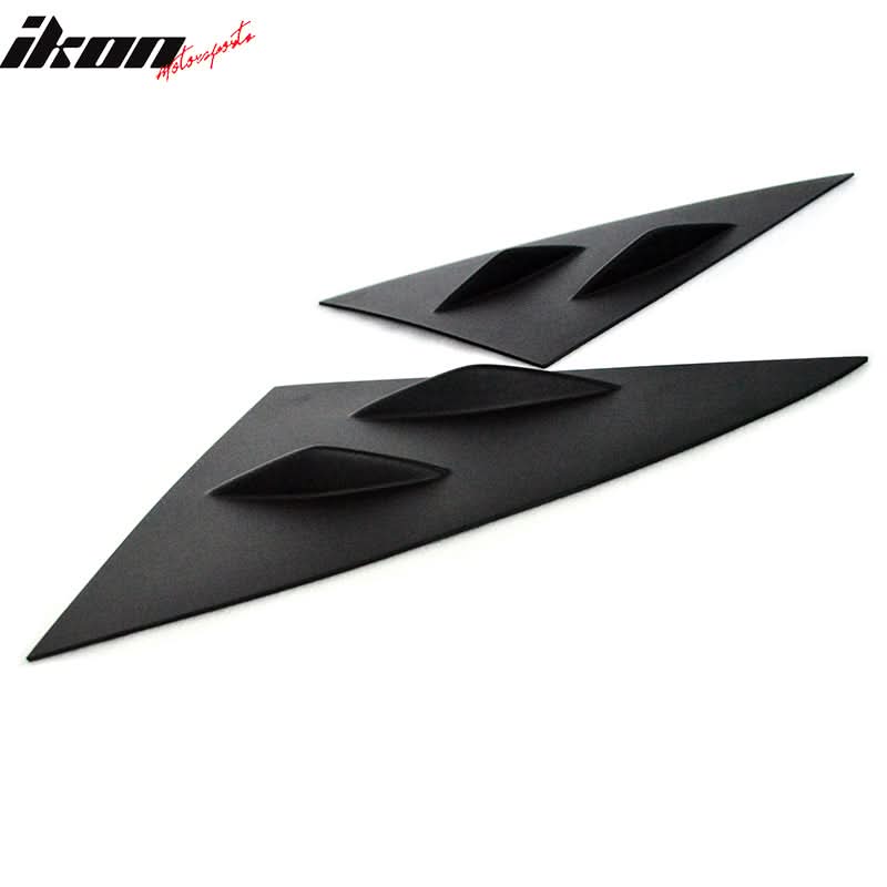 2014-2019 Benz W117 C117 CLS-Class Sedan Unpainted Side Window Louvers