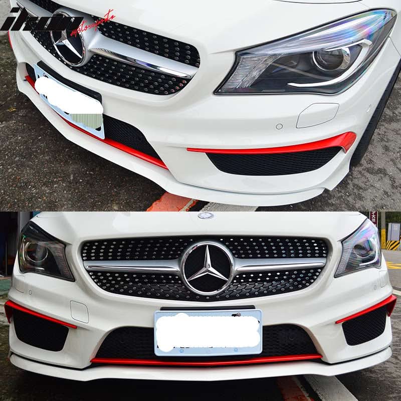 2014-2018 Benz W117 CLA-Class OE Style Unpainted Front Vent Flaps ABS