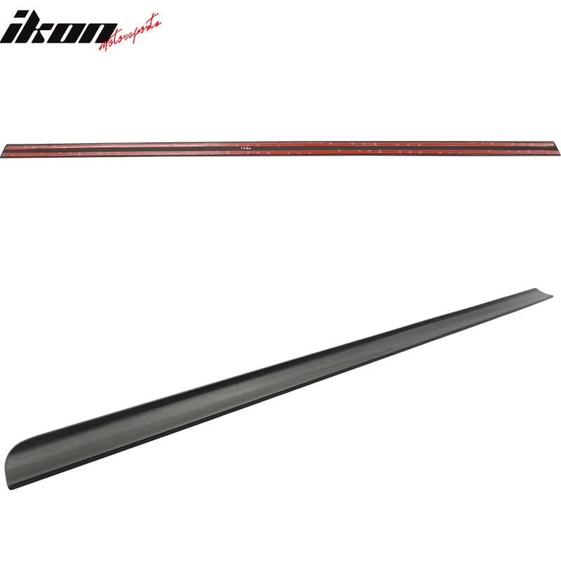 2010-2014 Audi A8 4H PV Style Black Trunk Spoiler PU Flexible